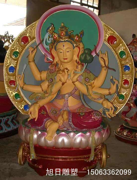 千手觀音鑄銅、鍛銅雕塑